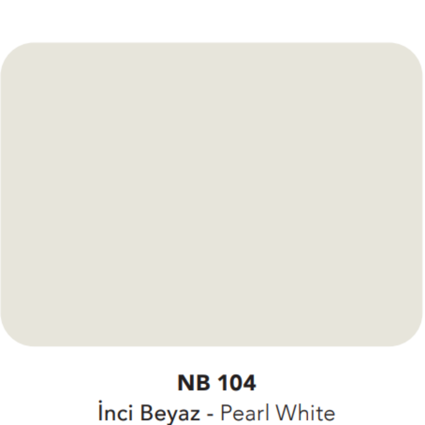 Natural Bond 5050 | İnci Beyaz - Pearl White (NB 104)