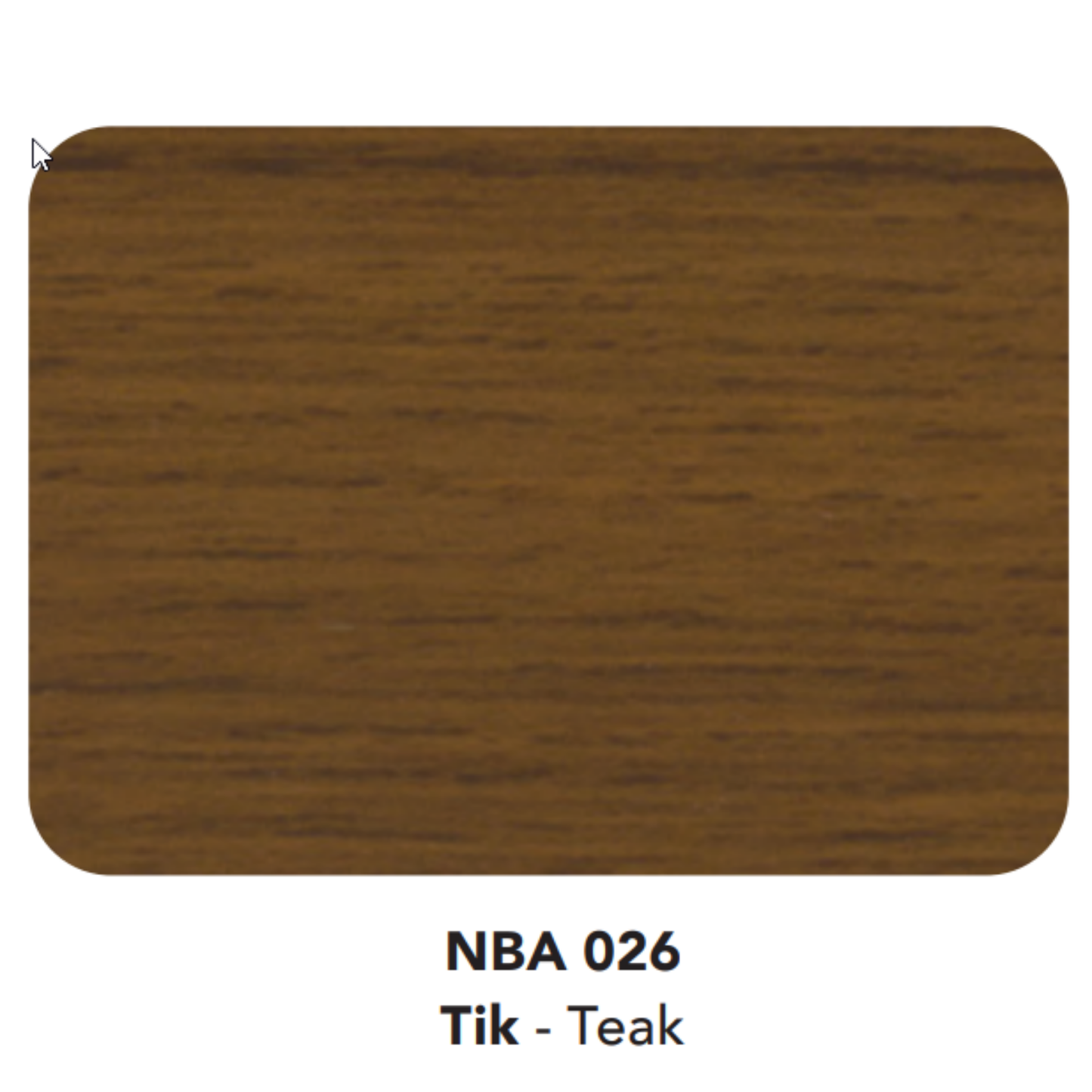 Natural Bond 3030 | Tik - Teak (NBA 026)