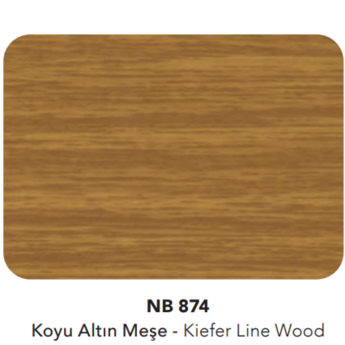 Natural Bond 4040 | Koyu Altın Meşe - Kiefer Line Wood (NB 874)