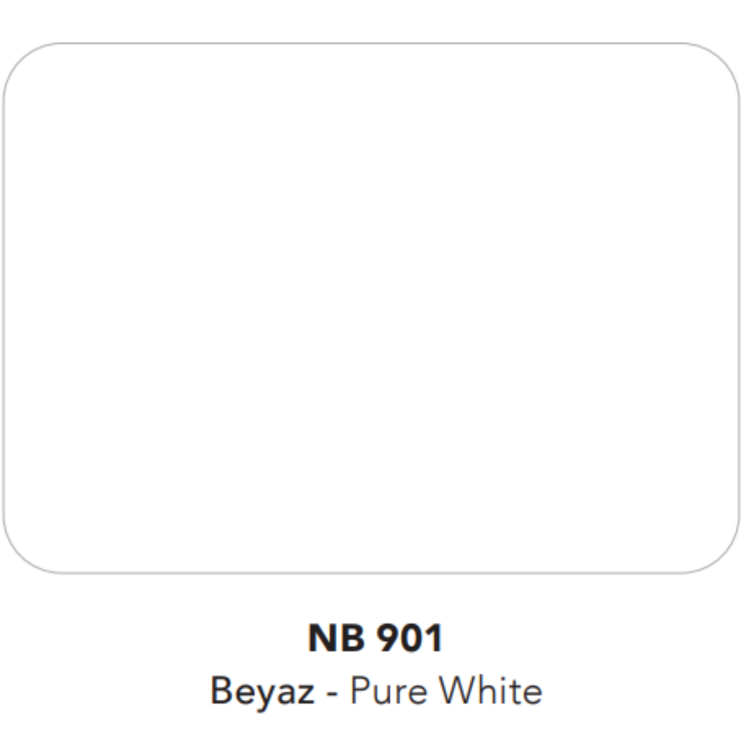 Natural Bond 4040 | Beyaz - Pure White (NB 901)