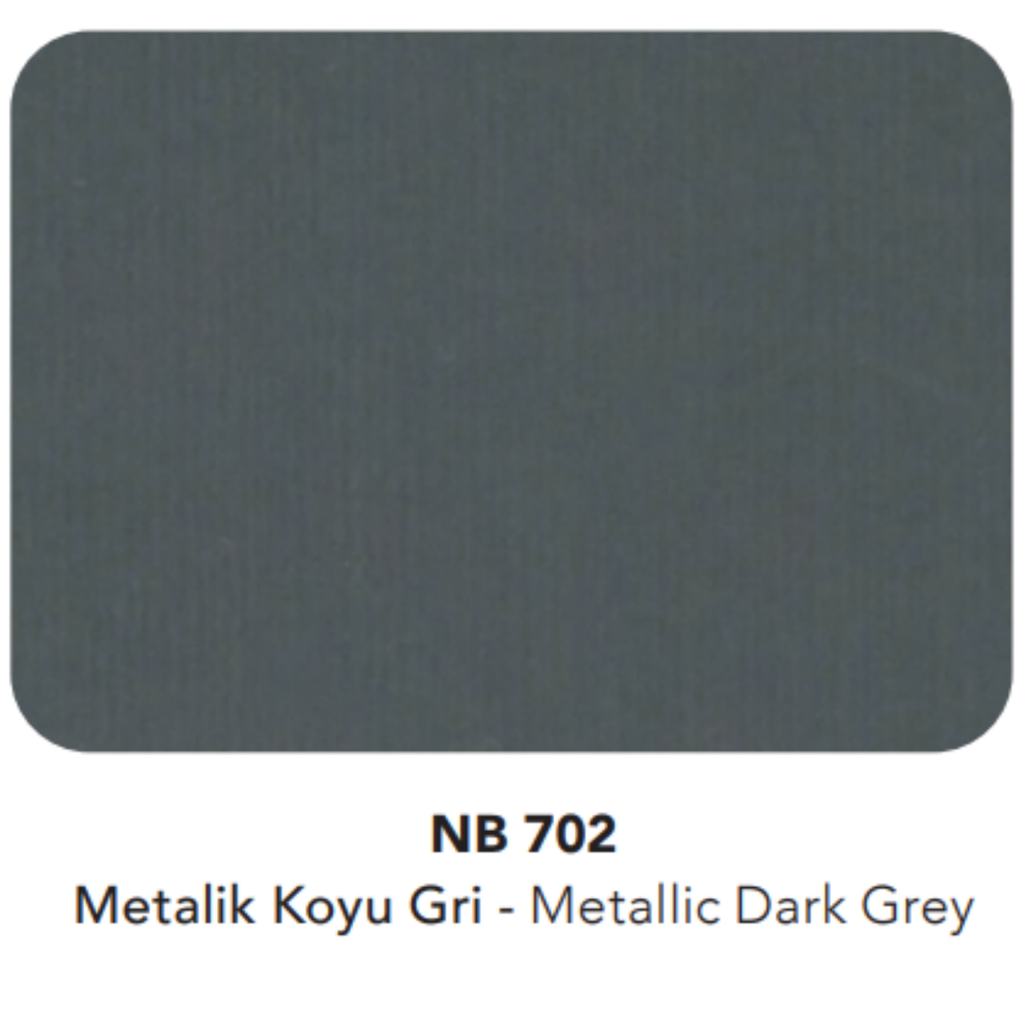 Natural Bond 5050 | Metalik Koyu Gri - Metallic Dark Grey (NB 702)