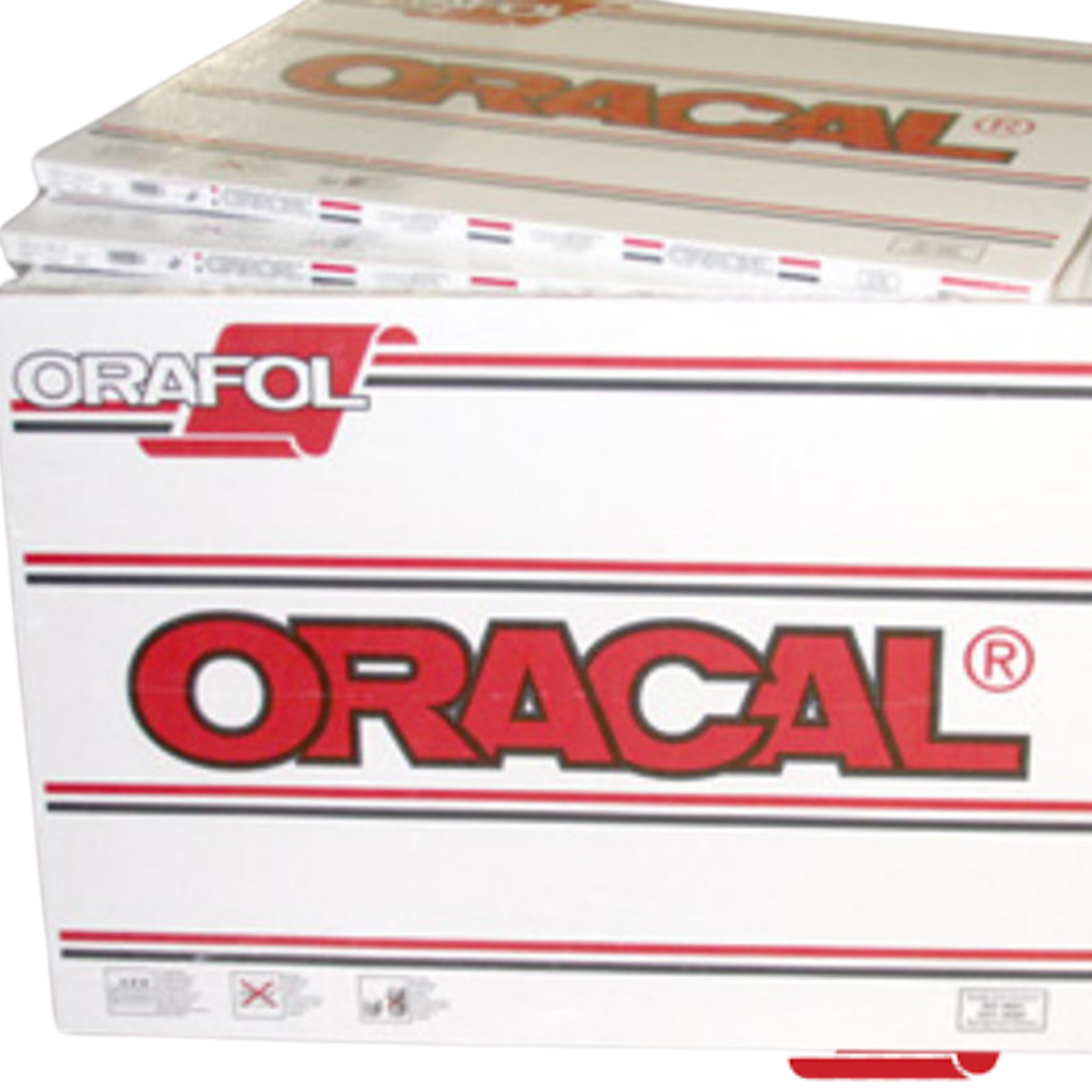 ORACAL 1668 110 MİCRON KALINLIKTA SÖKÜLEMYEN PARLAK BEYAZ FOLYO SİYAH YAPIŞKANLI