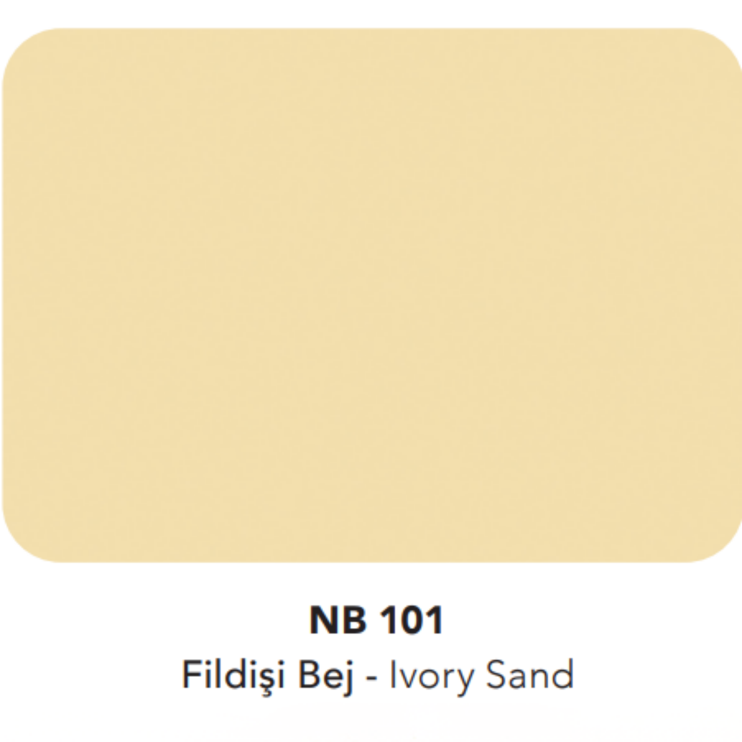 Natural Bond 5050 | Fildişi Bej - Ivory Sand (NB 101)