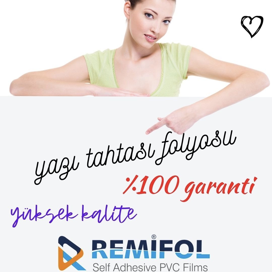 Remifol Yazı Tahtası Folyosu