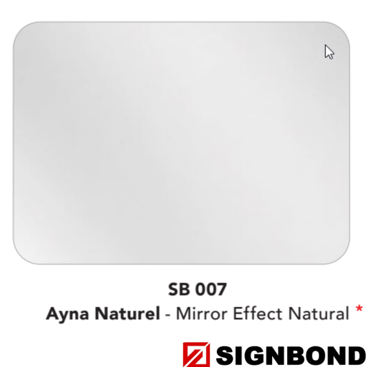 Sign Bond | Ayna Naturel - Mirror Effect Natural (SB 007)