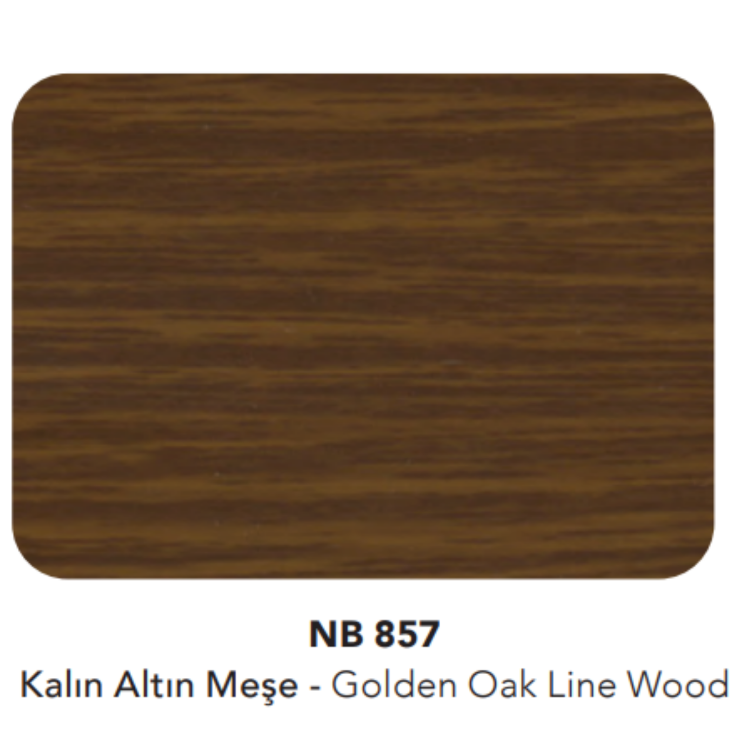 Natural Bond 5050 | Kalın Altın Meşe - Golden Oak Line Wood (NB 857)
