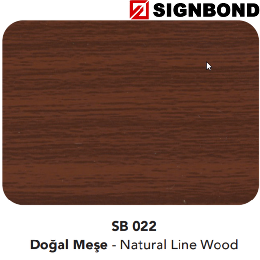 Sign Bond | Doğal Meşe - Natural Line Wood (SB 022)
