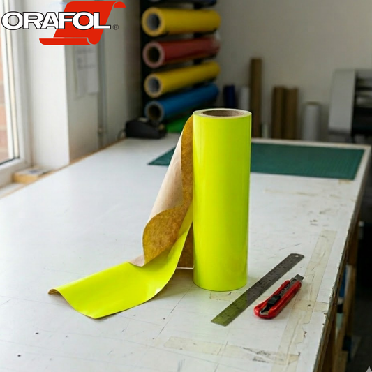 Oracal 7510 Fosforlu Premium Cast Folyo 150 mikron | Uyarı ve Tabela