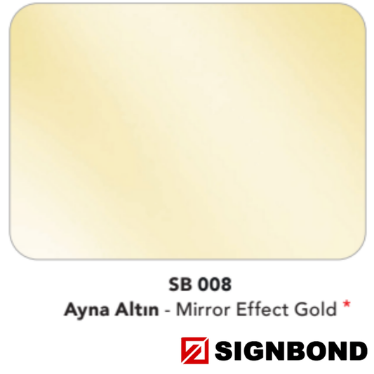 Sign Bond | Ayna Altın - Mirror Effect Gold (SB 008)