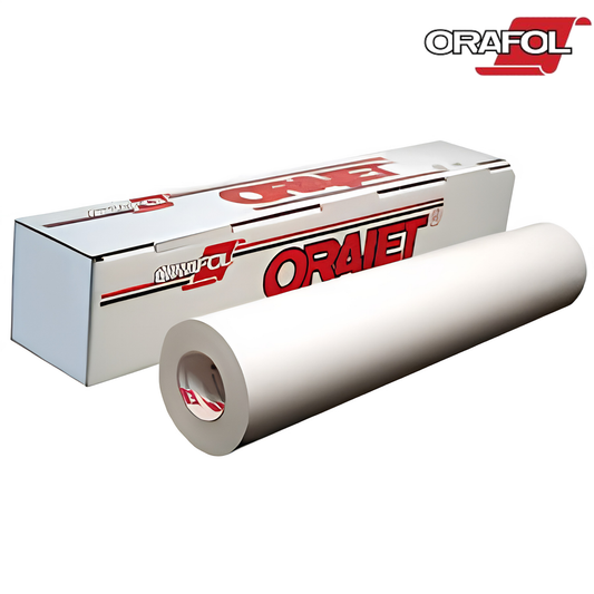 ORACAL 3162X 100 MİCRON KALINLIKTA SÖKÜLEBİLİR MAT / PARLAK BEYAZ FOLYO - Gri Yapışkanlı