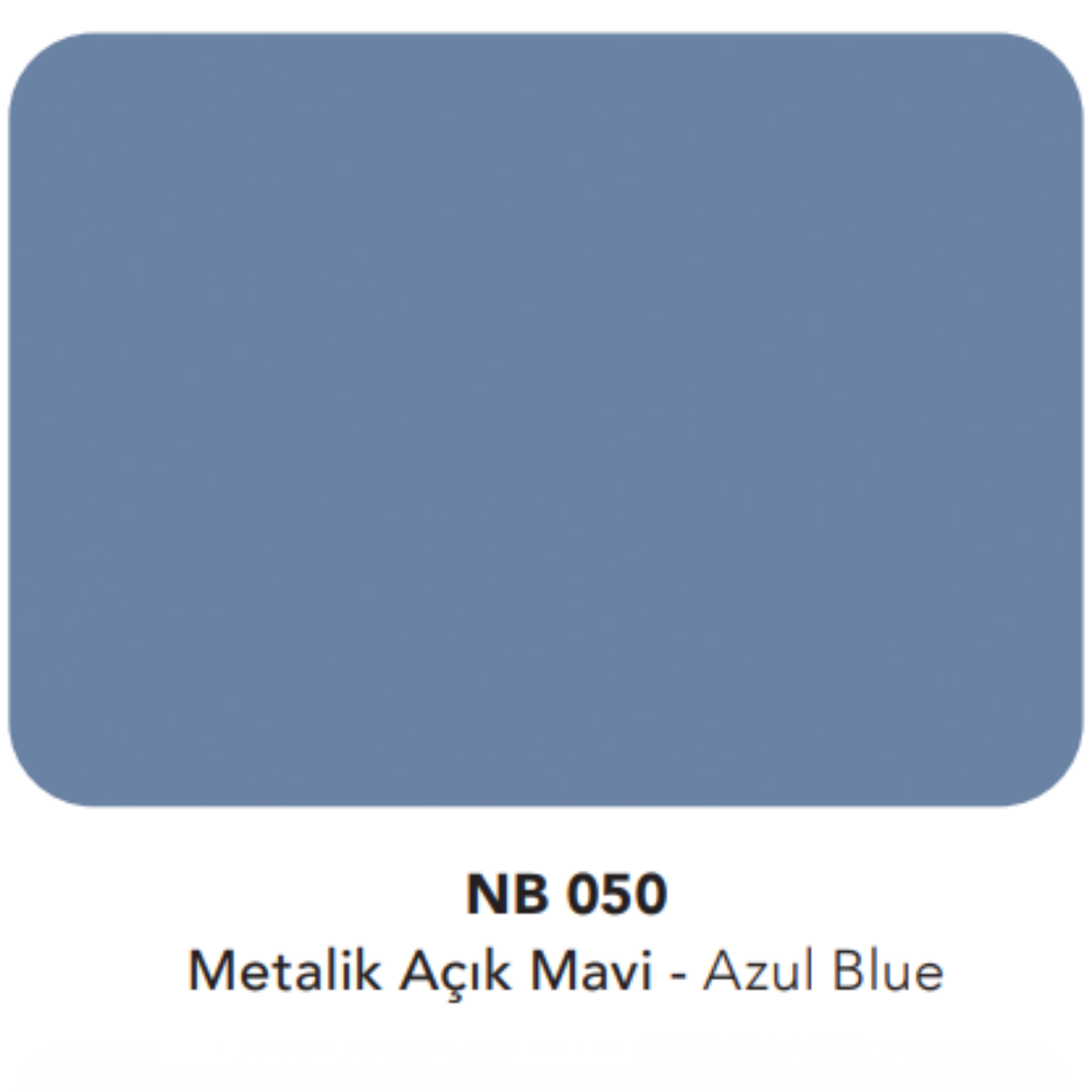 Natural Bond 5050 | Metalik Açık Mavi - Azul Blue (NB 050)