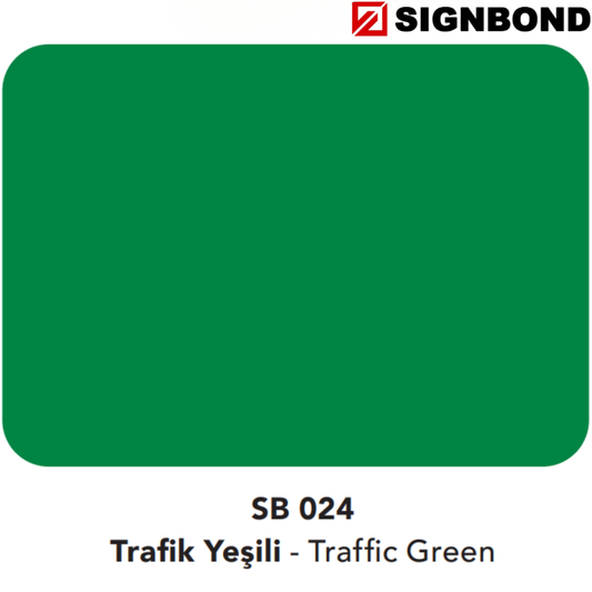 Sign Bond | Trafik Yeşili - Traffic Green (SB 024)