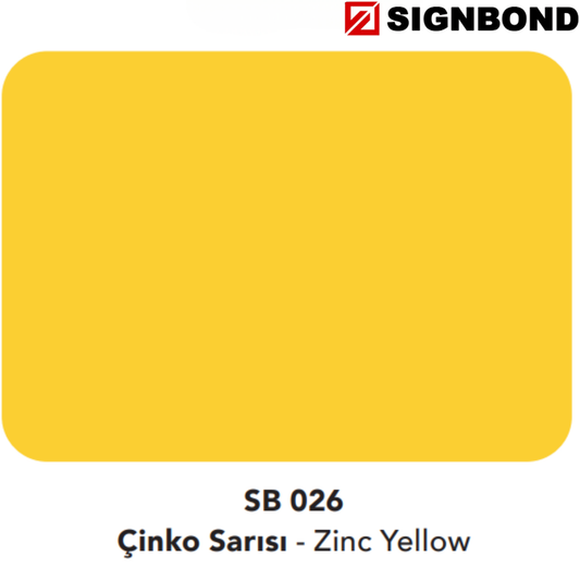 Sign Bond | Çinko Sarısı - Zinc Yellow (SB 026)