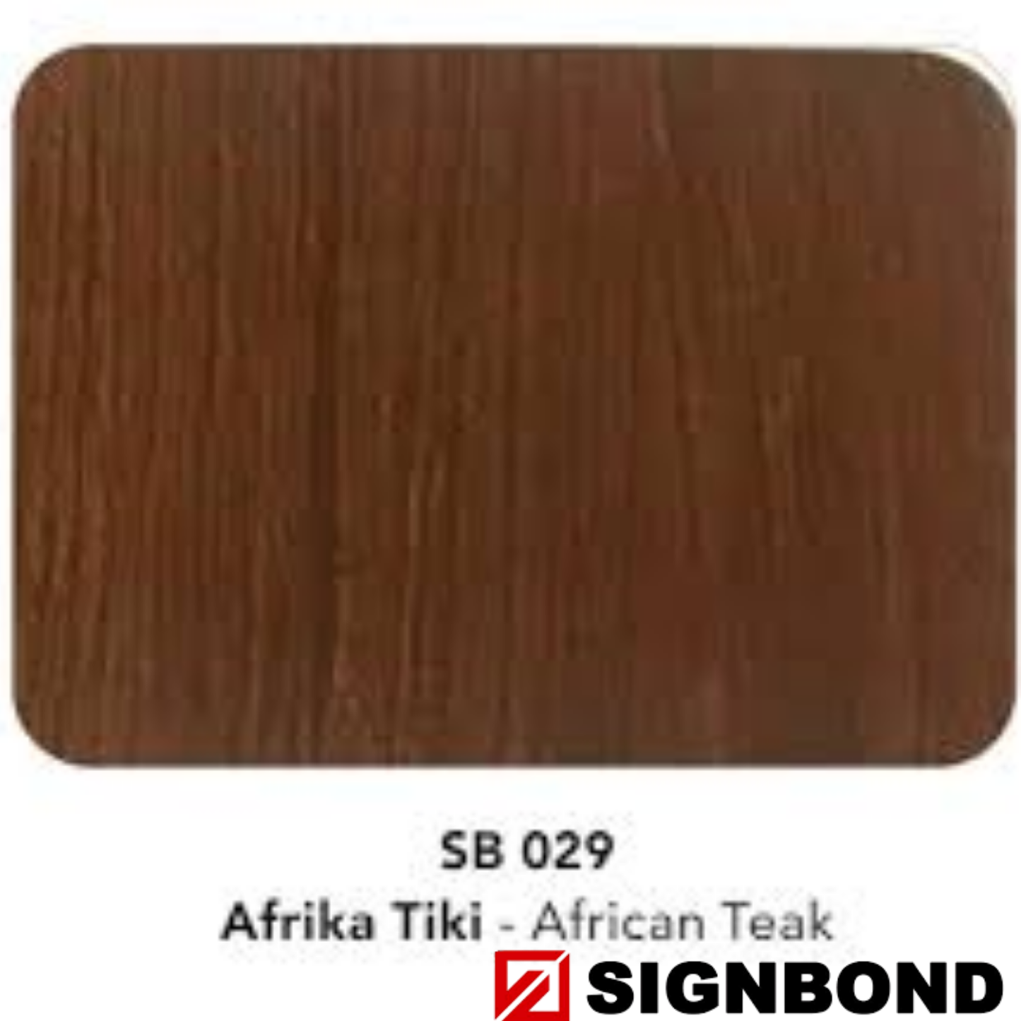 Sign Bond | Afrika Tiki - African Teak (SB 029)