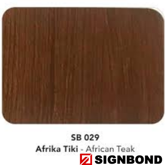 Sign Bond | Afrika Tiki - African Teak (SB 029)