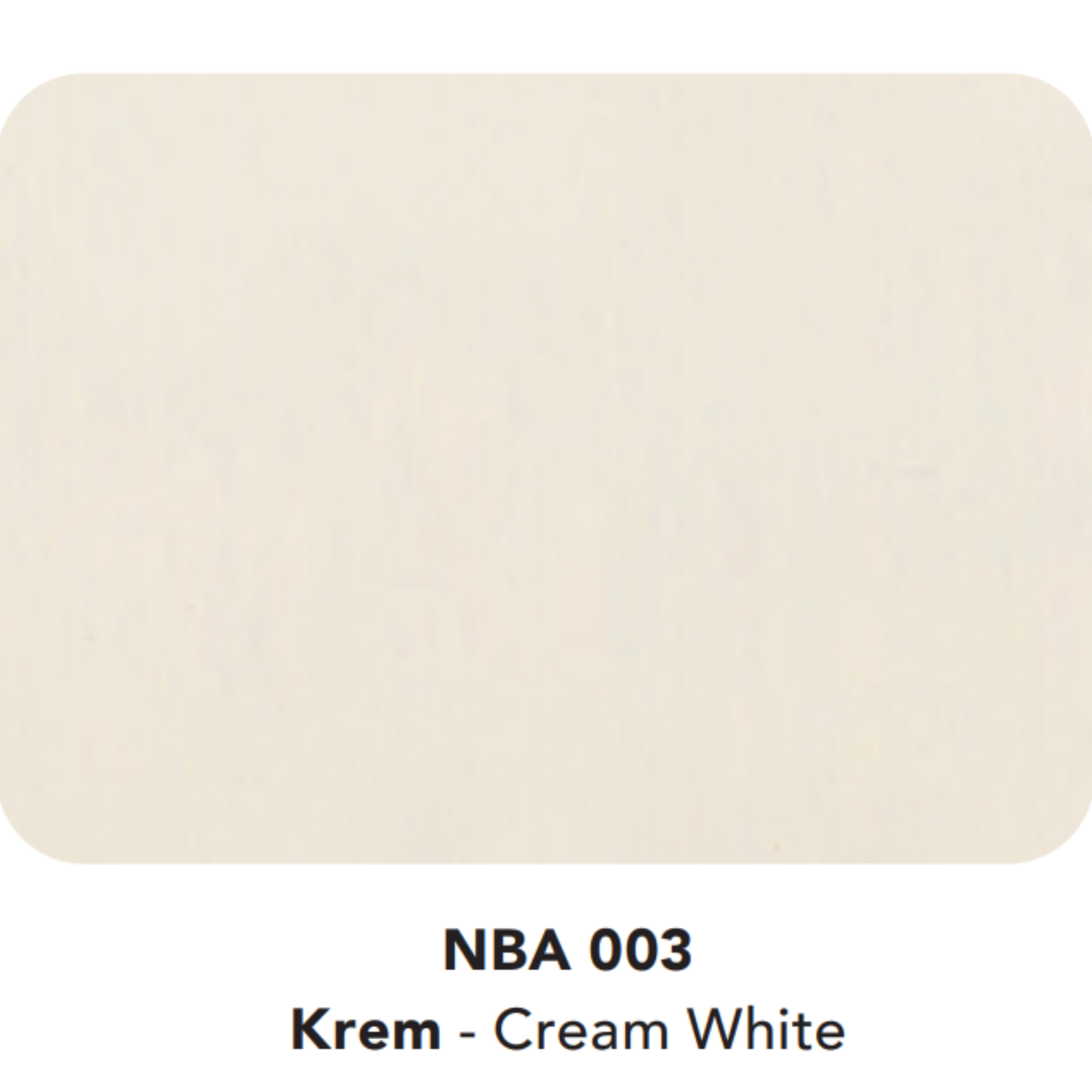 Natural Bond 3030 | Krem - Cream White (NBA 003)