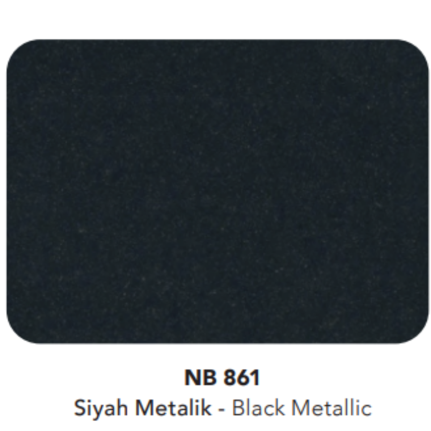 Natural Bond 5050 | Siyah Metalik - Black Metallic (NB 861)
