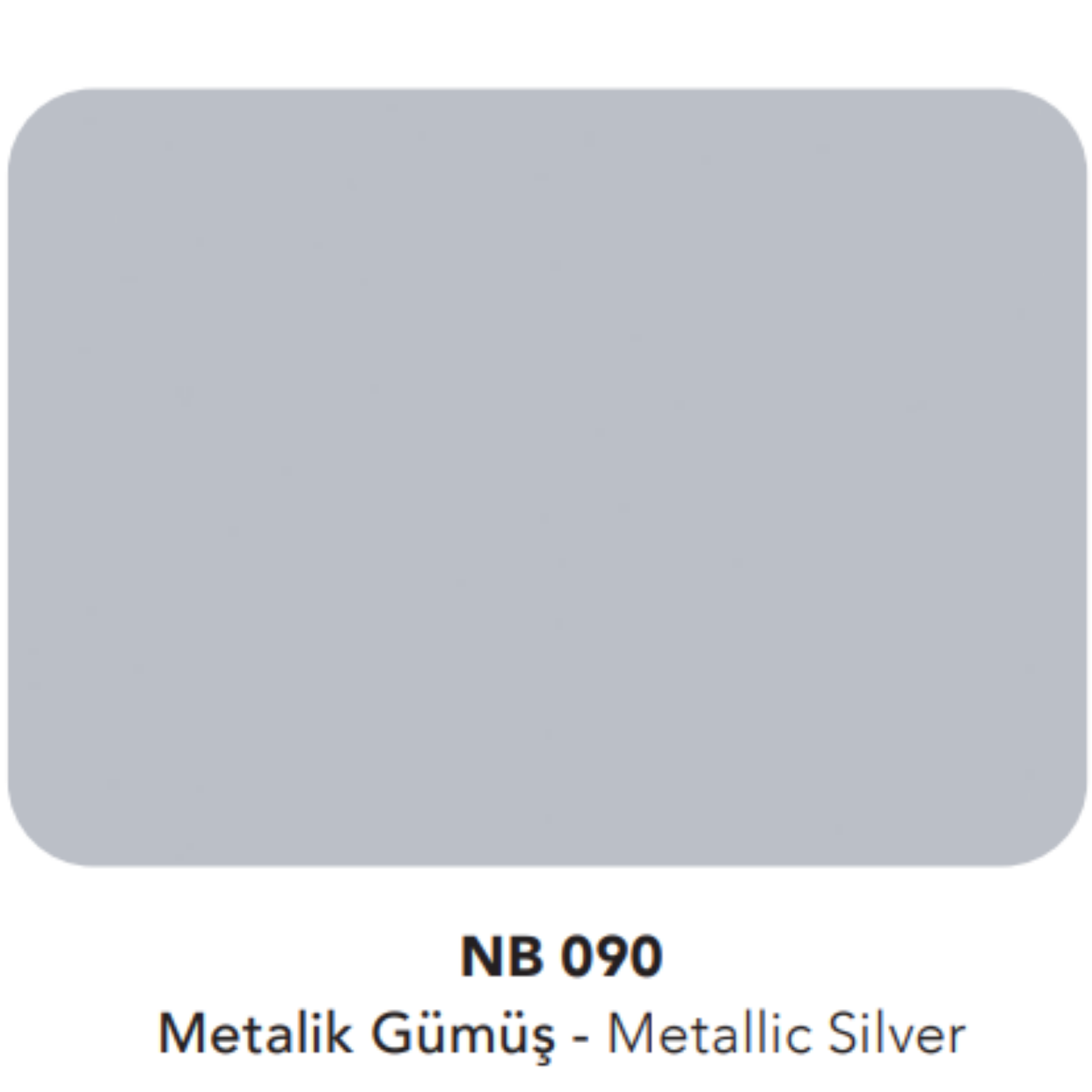 Natural Bond 5050 | Metalik Gümüş - Metallic Silver (NB 090)