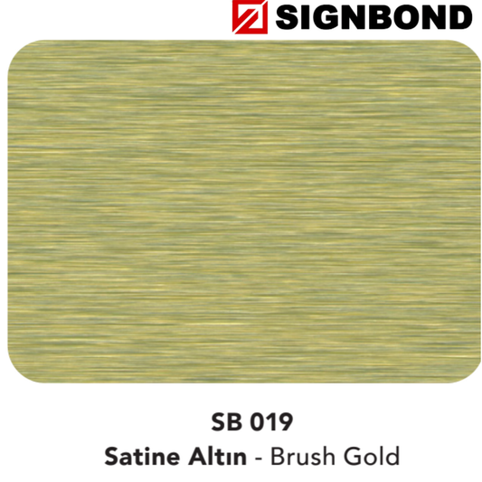 Sign Bond | Satine Altın - Brush Gold (SB 019)