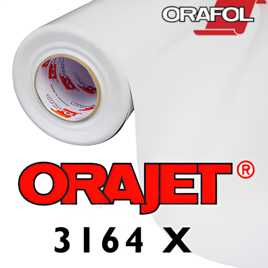 ORACAL 3164X 100 MİCRON KALINLIKTA SÖKÜLEMYEN MAT / PARLAK BEYAZ FOLYO - Gri yapışkanlı