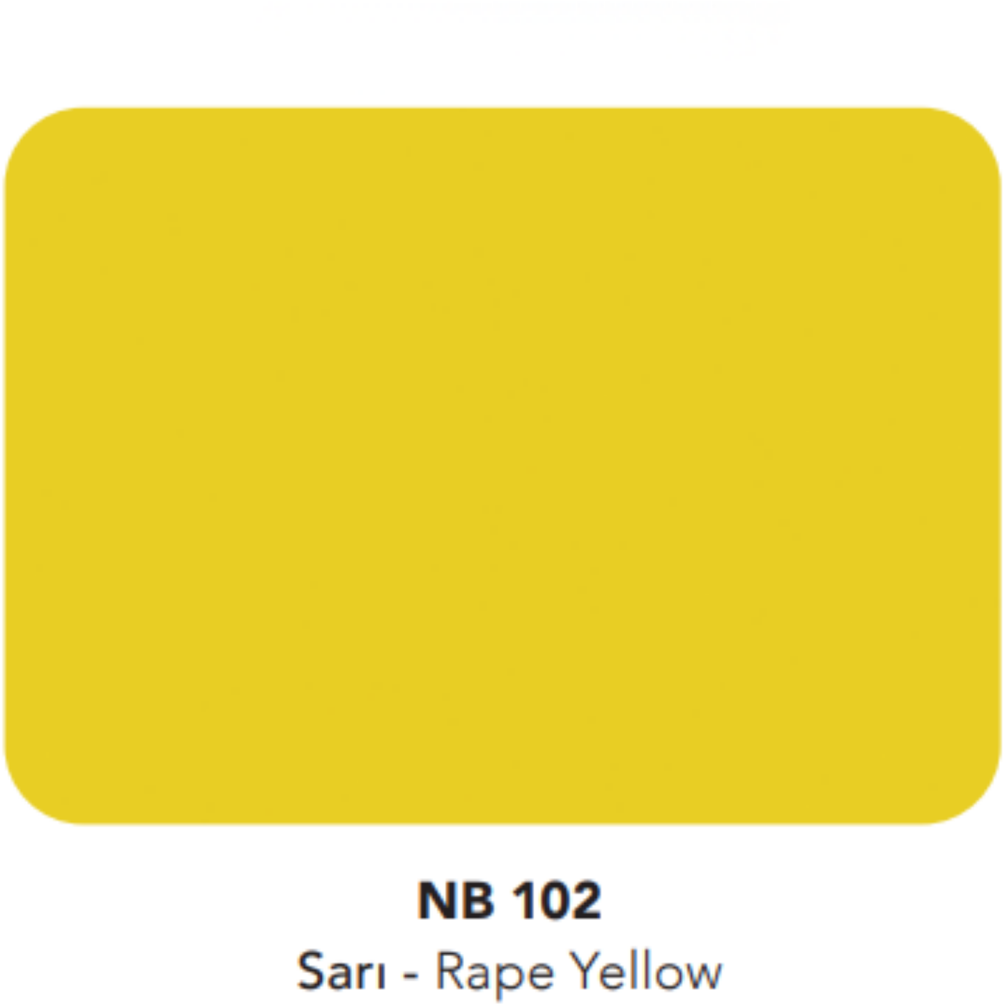 Natural Bond 4040 | Sarı - Rape Yellow (NB 102)