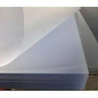 PVC Levha Antireflekte Mat Şeffaf 0,40mm 700*1000mm