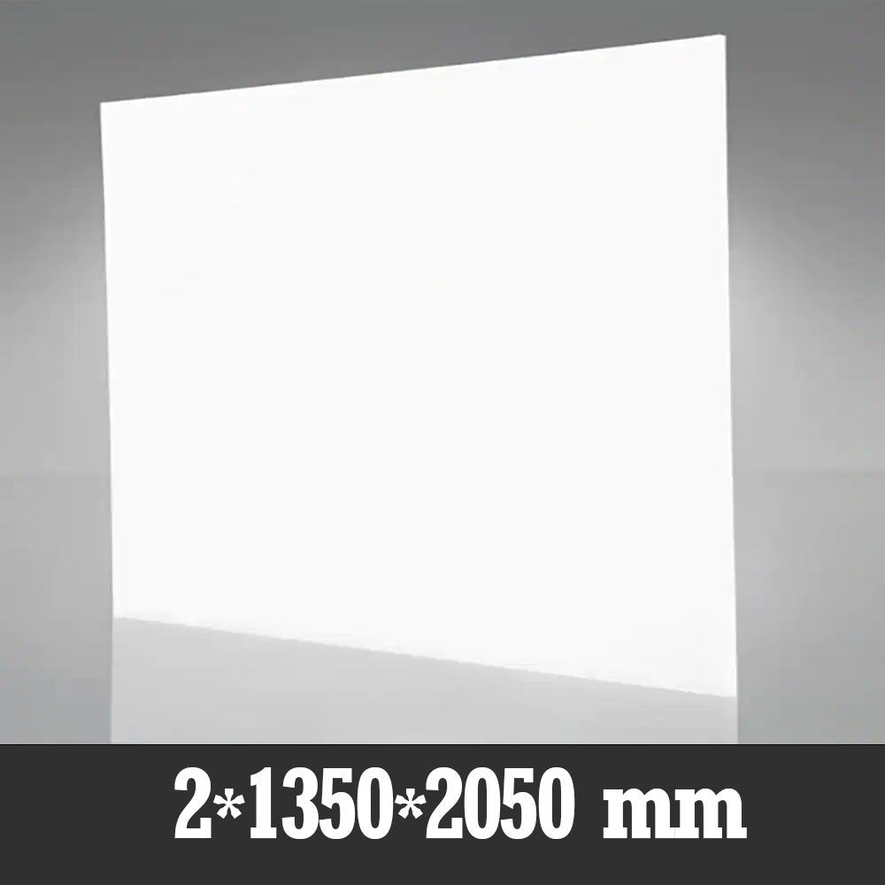 2X1350x2050mm Beyaz Çekme Pleksi Levha