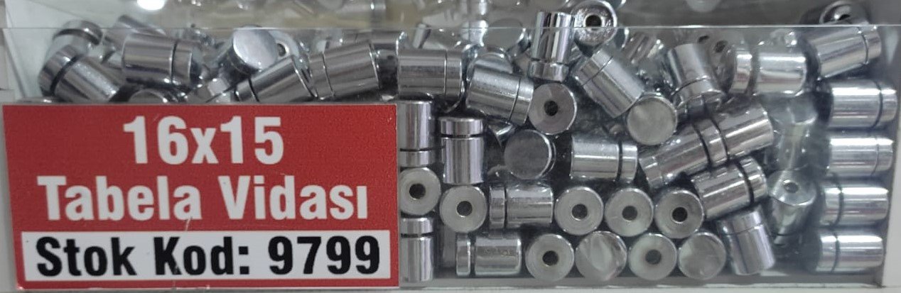 Tabela Yükseltme Vidası 16x15cm