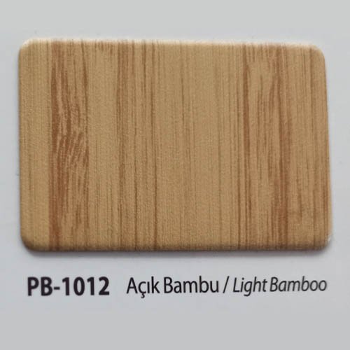 Açık Bambu Ahşap Desen Kompozit Levha – Petechbond