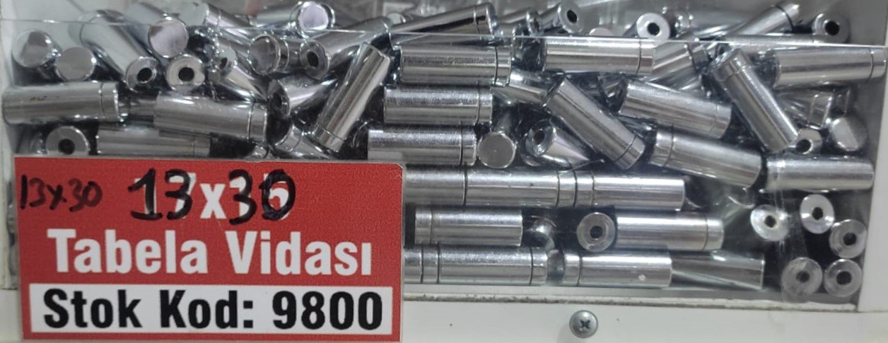 Tabela Yükseltme Vidası 13x30cm