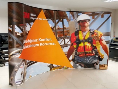 Örümcek Stand Oval Hardcase (3×4)