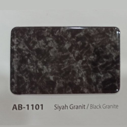 Siyah Granit Desen Alutechbond Kompozit Levha – 0.50