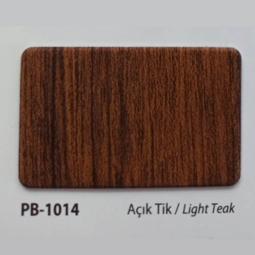Açık Teak Ahşap Desen Kompozit Levha – Petechbond