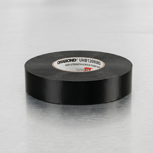 Orabond UHB12080BD Siyah Ultra High Bond Cift Tarafli Bant 0,80mm - Siyah Siyah